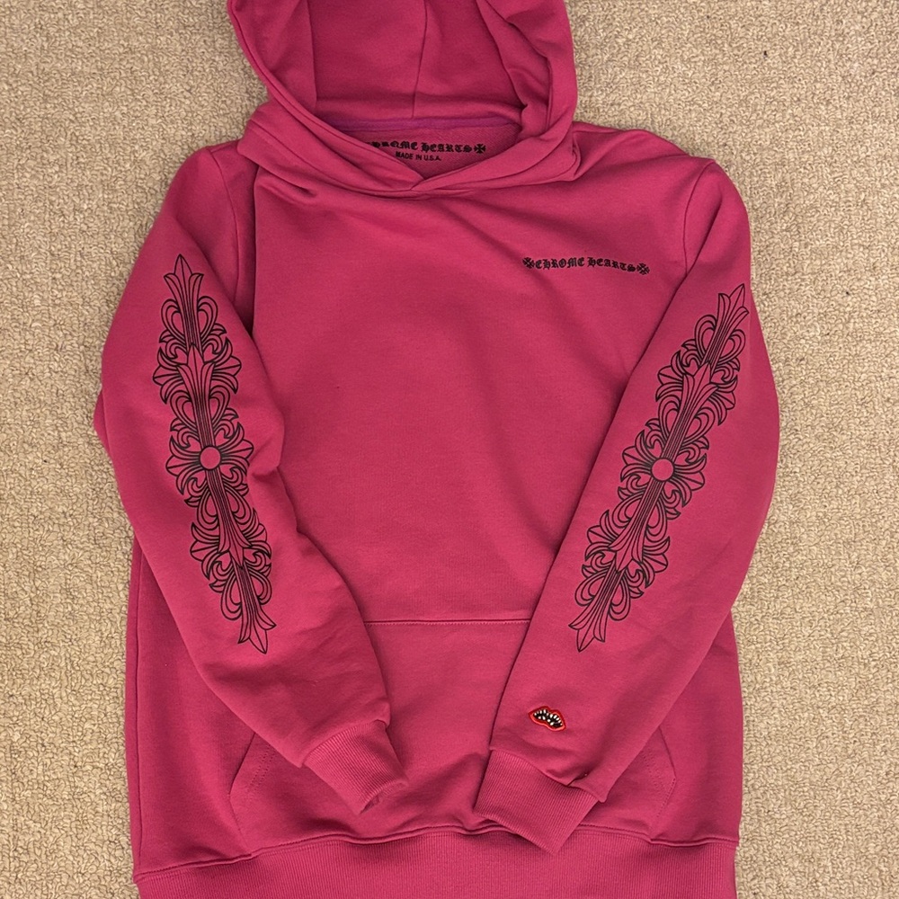 Chrome Hearts Hot Pink Crewneck Sweatshirt